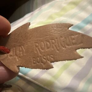 Jay Rodriguez Leather Keycha